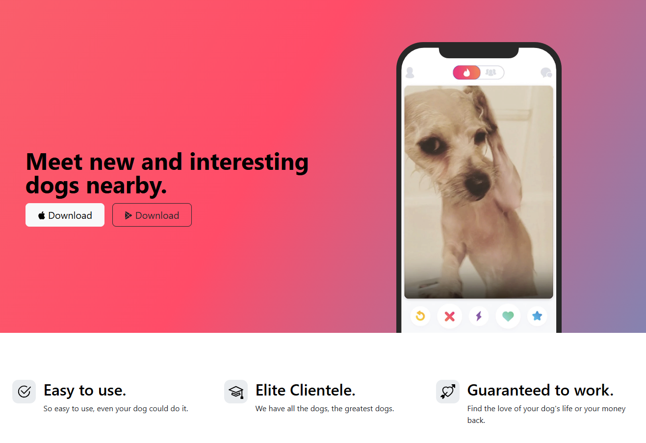 Tindog-website